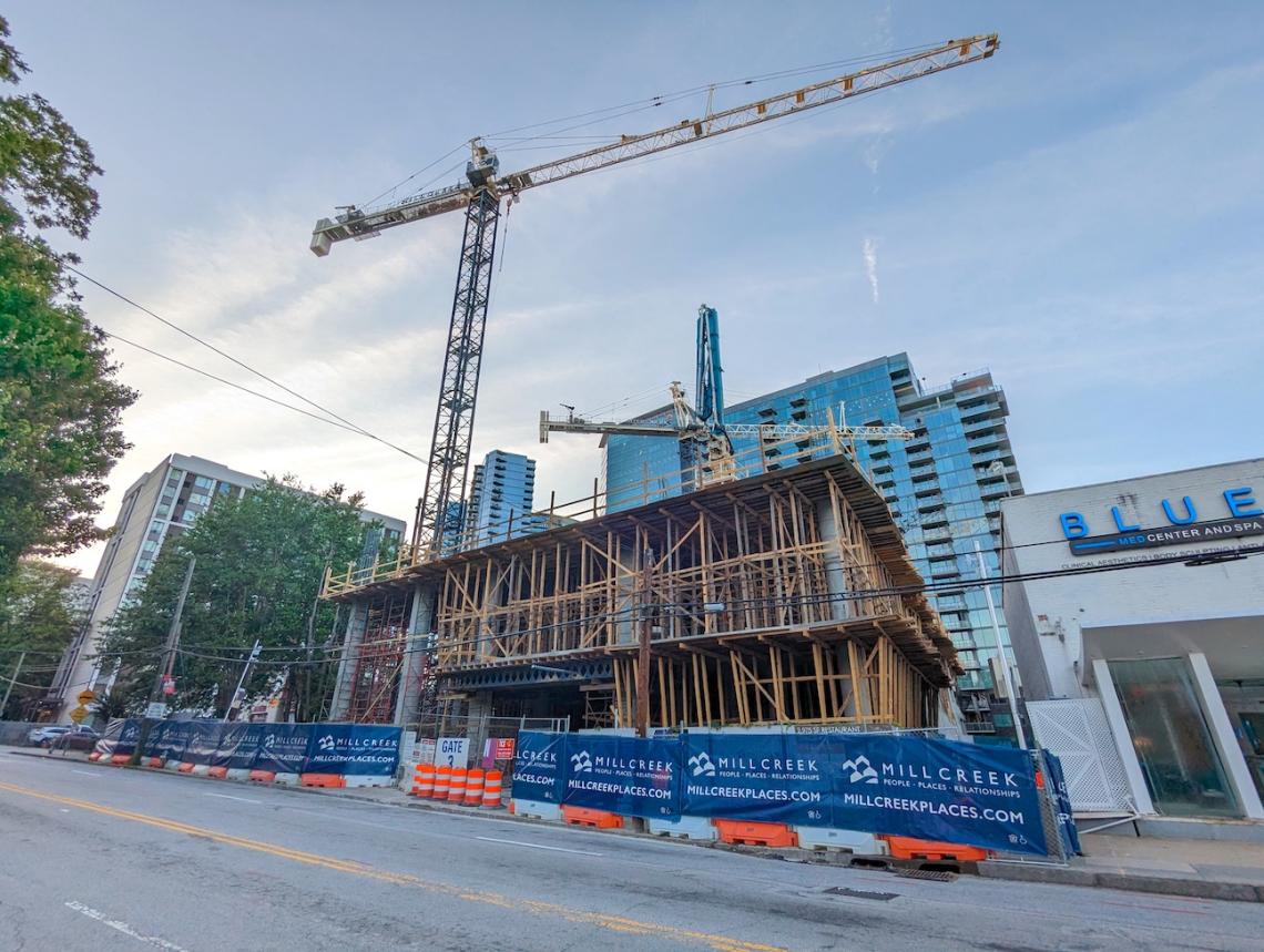 360unit Modera tower begins ascent near Piedmont Park Urbanize Atlanta